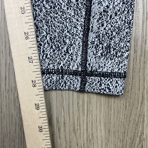 Lululemon Pants Womens 8 Tech Mesh Speed Wunder Leggings Athletic Gym Yoga Worko - Picture 9 of 10